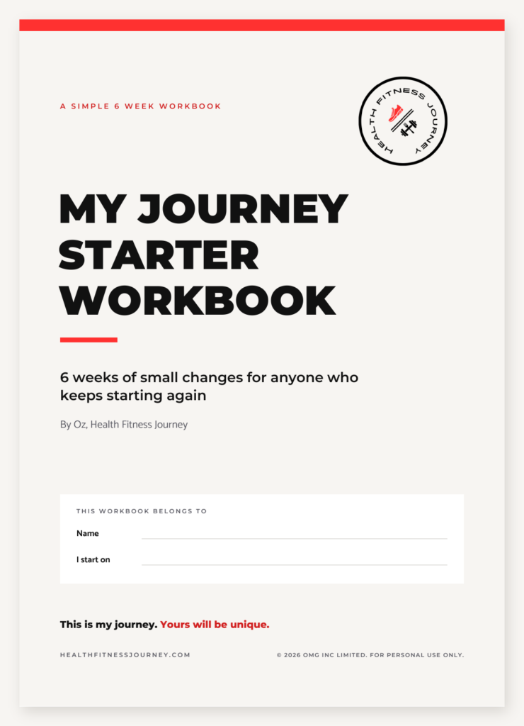 Cover of the My Journey Starter Workbook